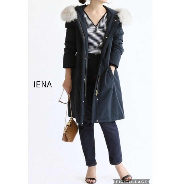 XSサイズ38サイズ【IENA】WOOLRICH*IENA 別注 BOW BRIDGE ダウンコート