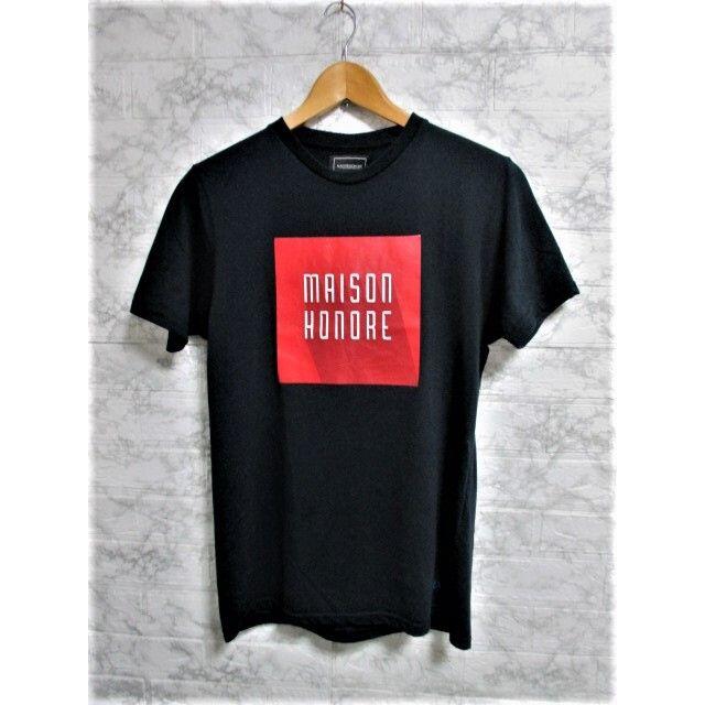 ☆MAISON HONORE メゾンオノレ ロゴ プリント ボックス Tシャツ