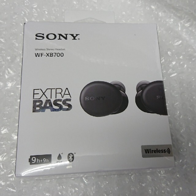 【未開封新品】SONY  WF-XB700ワイヤレスステレオヘッドセット 黒