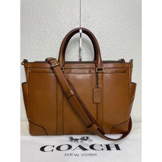 コーチ(COACH)のtmt様　専用品　格安　定価9.3万　コーチ　ビジネス 2way  レザー(ビジネスバッグ)