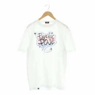 パメオポーズ(PAMEO POSE)のパメオポーズ PAMEO POSE Tシャツ カットソー 半袖 プリント L 白(Tシャツ/カットソー(半袖/袖なし))