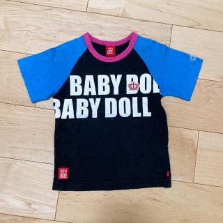 ベビードール(BABYDOLL)のbaby doll Tシャツ　半袖　黒(Tシャツ/カットソー)