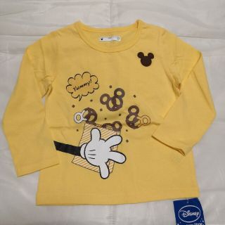 ベルメゾン(ベルメゾン)の【新品】ベルメゾン☆ディズニーミッキー長袖Tシャツ size 110㎝(Tシャツ/カットソー)