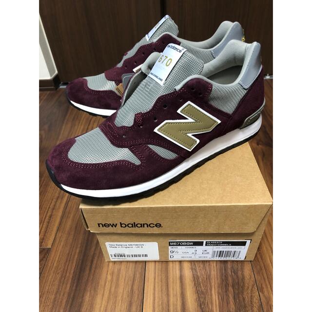 new balance M670BGW England ニューバランス