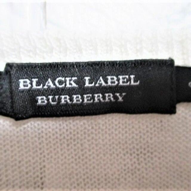 BURBERRY BLACK LABEL(バーバリーブラックレーベル)の☆バーバリーブラックレーベル ボーダー ニット クルーネック セ－ター/2☆新品 メンズのトップス(ニット/セーター)の商品写真
