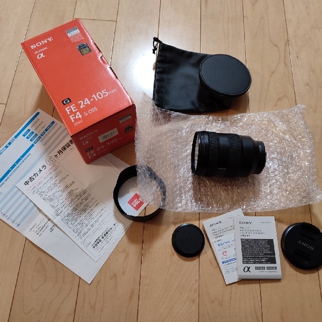 SONY SEL24105G 24-105mm F4 完品 保証書・おまけつき カメラ レンズ