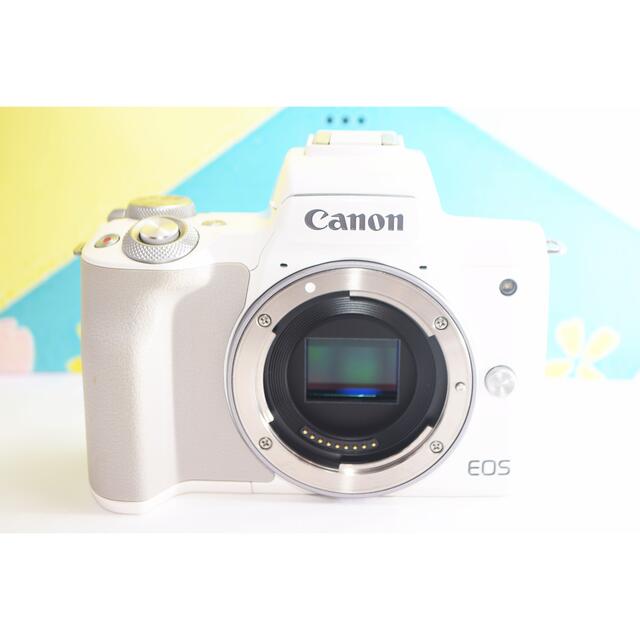 デジタル Canon EOS kiss M❤️の通販 by fumi camera｜キヤノンならラクマ - ❤️Wi-Fi &Bluetooth搭載❤️Canon はとてもス