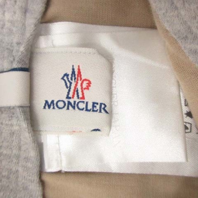 MONCLER(モンクレール)のモンクレール カーゴパンツ テーパード チノパン ロゴ 42 S ベージュ メンズのパンツ(チノパン)の商品写真