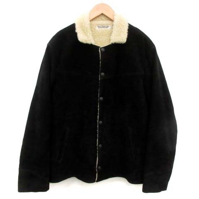 クーティー PRODUCTIONS 18AW スエード ボア ジャケット M 黒