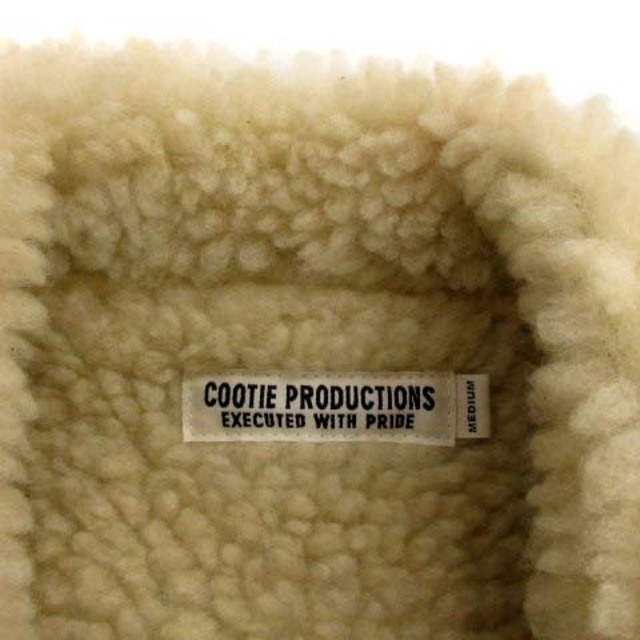COOTIE(クーティー)のクーティー PRODUCTIONS 18AW スエード ボア ジャケット M 黒 メンズのジャケット/アウター(その他)の商品写真