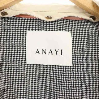 ANAYI - アナイ ハッスイギャバライナートレンチコート ウール混 XS