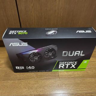 エイスース(ASUS)のASUS  DUAL-RTX3070-8G 非LHR(PCパーツ)