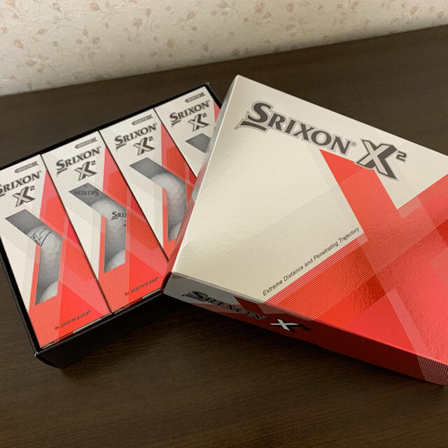 Srixon(スリクソン)の10ダースセット ダンロップ NEWスリクソン-X-2 チケットのスポーツ(ゴルフ)の商品写真