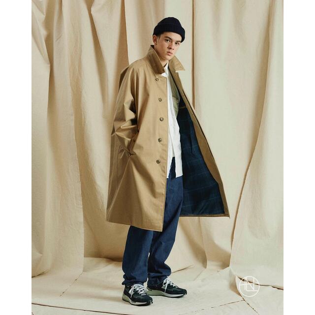 nanamica GORE-TEX Balmacaan Coat beige M | フリマアプリ ラクマ