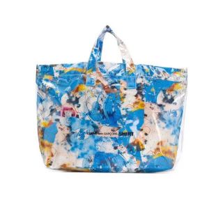 コムデギャルソン(COMME des GARCONS)のコムデギャルソンシャツ tote BLUE FUTURA PVC(トートバッグ)