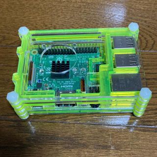 Raspberry Pi 3 Model B ケース付き ラズベリーパイ PC(PC周辺機器)