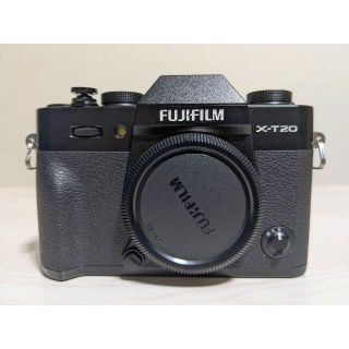 フジフイルム(富士フイルム)のFUJIFILM 富士フィルム X-T20 ブラック ボディ ミラーレス一眼(ミラーレス一眼)