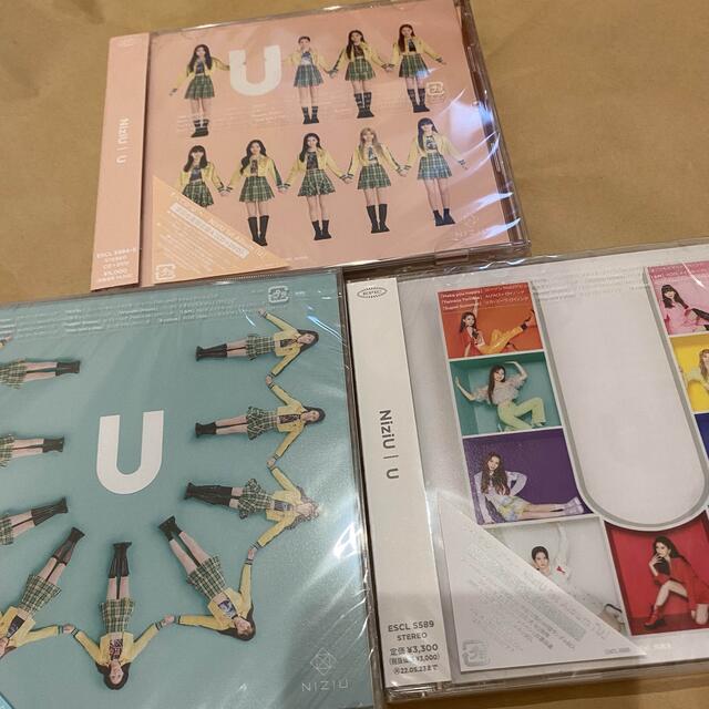 niziu ファーストアルバム　U ３形態セット　初回限定盤　CD DVD