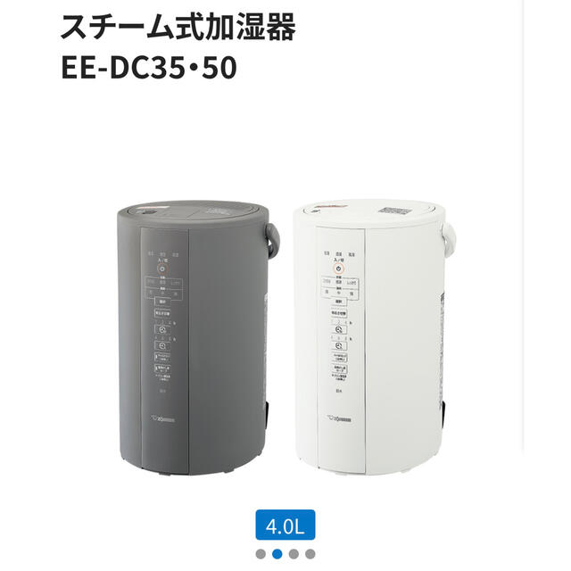 輝い スチーム式加湿器 EE-DC50 2022年製 kead.al