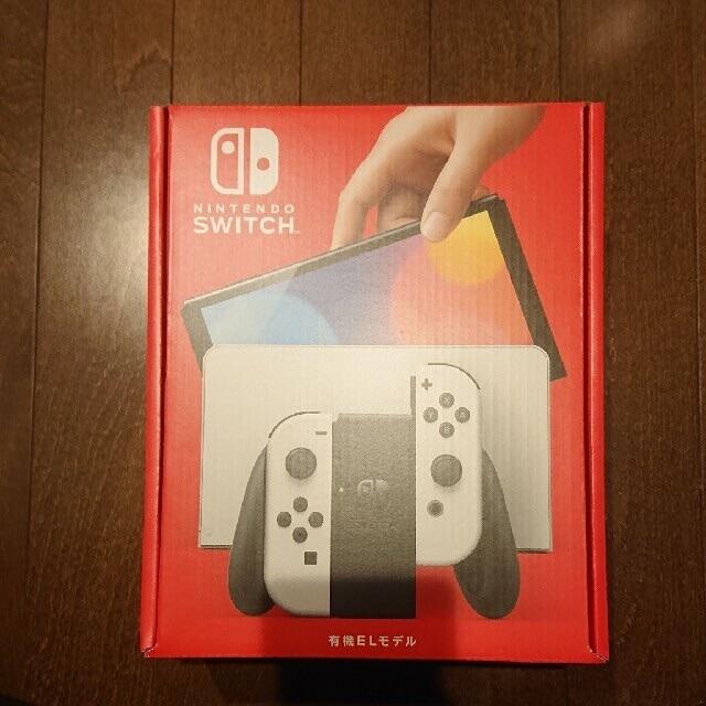 家庭用ゲーム機本体Nintendo Switch　有機ELモデル　  ホワイト　本体