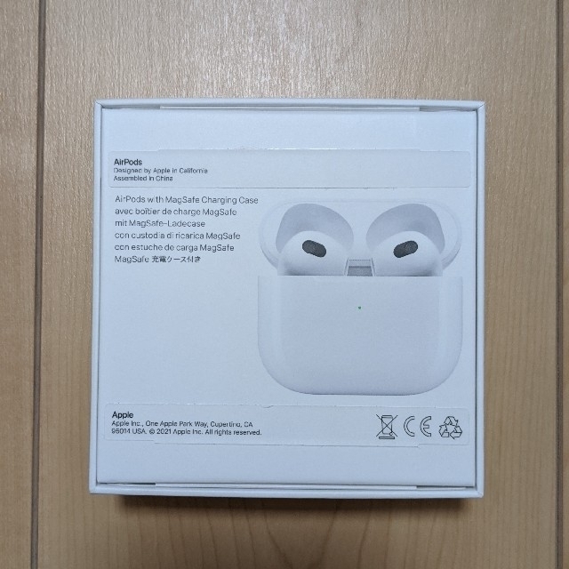 Apple AirPods (第3世代) MV7N2J/Aスマホ/家電/カメラ