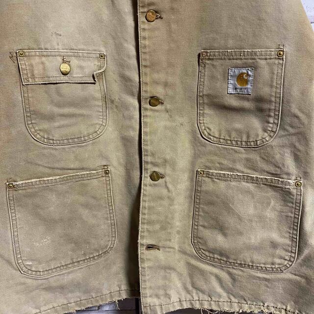 carhartt - 90s 古着 カーハート ダック地 カバーオール コーデュロイ ...