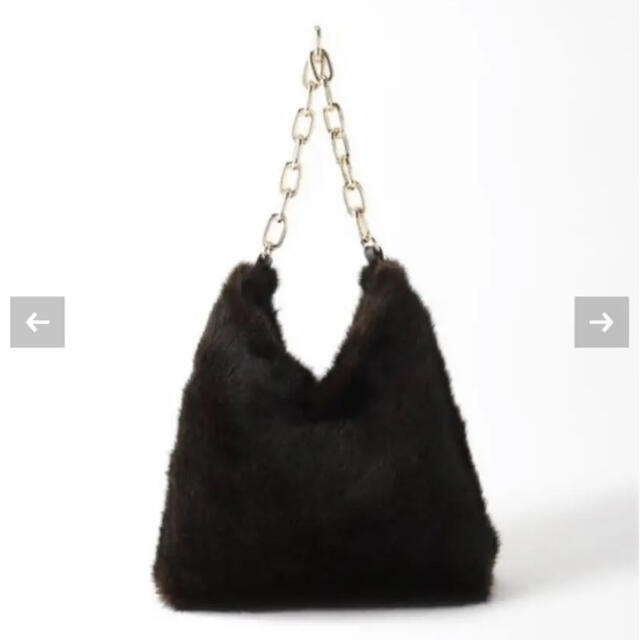 DEUXIEME CLASSE(ドゥーズィエムクラス)の《未使用品》ドゥーズィエムクラス A POINT ETCFAKE FUR BAG レディースのバッグ(ショルダーバッグ)の商品写真