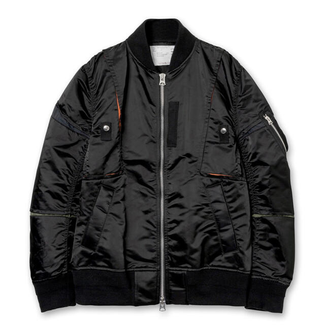 MA-1 sacai  Nylon Twill Blouson 21 AW