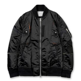 サカイ(sacai)のMA-1 sacai  Nylon Twill Blouson 21 AW(フライトジャケット)