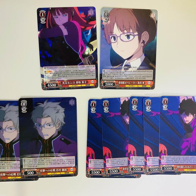 ワールドトリガー ワートリ ヴァイスシュヴァルツ 香取隊 RR ワールドトリガー ワートリ ヴァイスシュヴァルツ 香取隊 RR