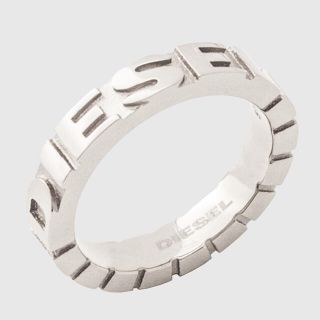 ディーゼル(DIESEL)のDIESEL  STEEL CUBED RING WIT(リング(指輪))