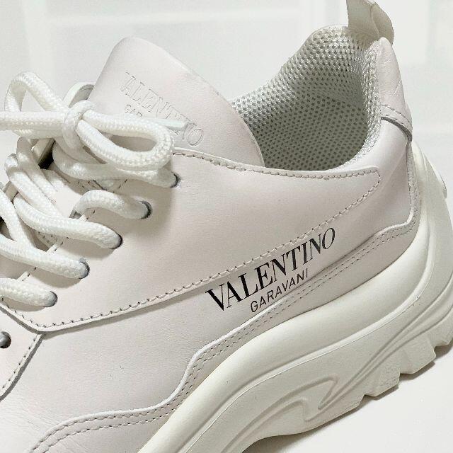 VALENTINO(ヴァレンティノ)の3480 ヴァレンティノ VLTN ガムボーイ カーフスキン スニーカー 白 レディースの靴/シューズ(スニーカー)の商品写真