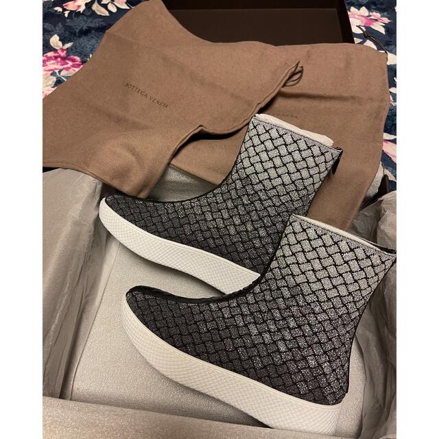 ボッテガヴェネタ BOTTEGA VENETA ラグブーツ 36