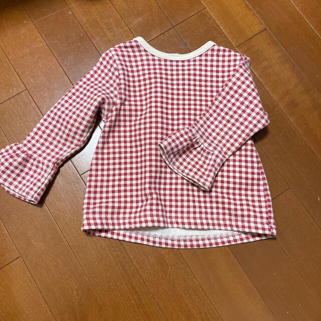 西松屋(ニシマツヤ)の薄手のトレーナー キッズ/ベビー/マタニティのキッズ服女の子用(90cm~)(その他)の商品写真