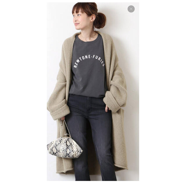 ファッションの - CLASSE DEUXIEME 新品LAUREN GAWNグレー SHAWL