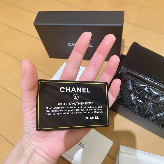 CHANEL(シャネル)のシャネル　カードケース　新品 レディースのファッション小物(名刺入れ/定期入れ)の商品写真