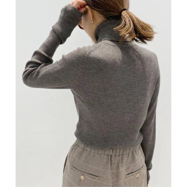 L'Appartement DEUXIEME CLASSE(アパルトモンドゥーズィエムクラス)のL'Appartement  Rib T/N Knit レディースのトップス(ニット/セーター)の商品写真