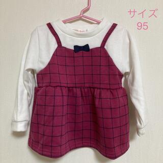 【新品・未使用】キッズトレーナー　95(Tシャツ/カットソー)