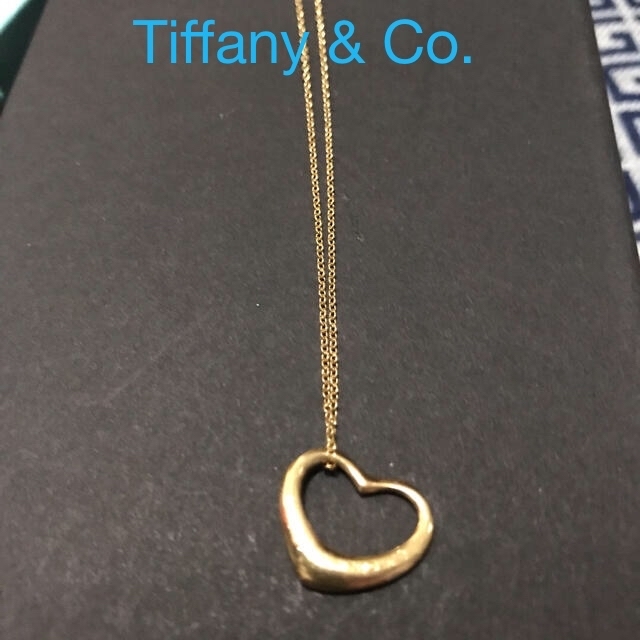 品質保証 Tiffany ティファニー オープンハート - Co. & ネックレス