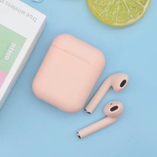 ピンク イヤホン Bluetooth ワイヤレスイヤホン inpods12 (ヘッドフォン/イヤフォン)