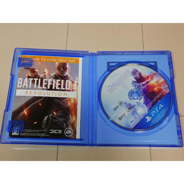 PlayStation4(プレイステーション4)のBATTLE FIELD V  バトルフィールド5  PS4 エンタメ/ホビーのゲームソフト/ゲーム機本体(家庭用ゲームソフト)の商品写真