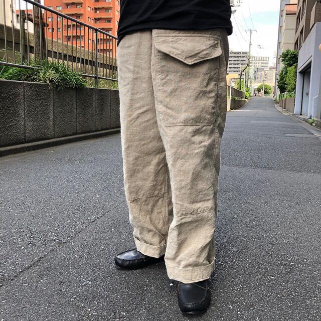 新品】SUS-SOUS MK-1 フレンチヴィンテージリネン Size5 【タイム