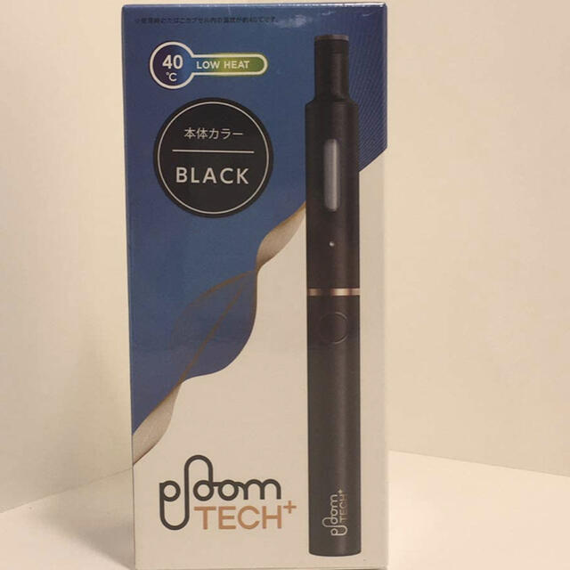 PloomTECH(プルームテック)の【新品未開封】プルームテック　Ploom TECH + ブラック メンズのファッション小物(タバコグッズ)の商品写真