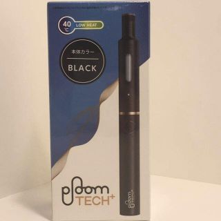 プルームテック(PloomTECH)の【新品未開封】プルームテック　Ploom TECH + ブラック(タバコグッズ)