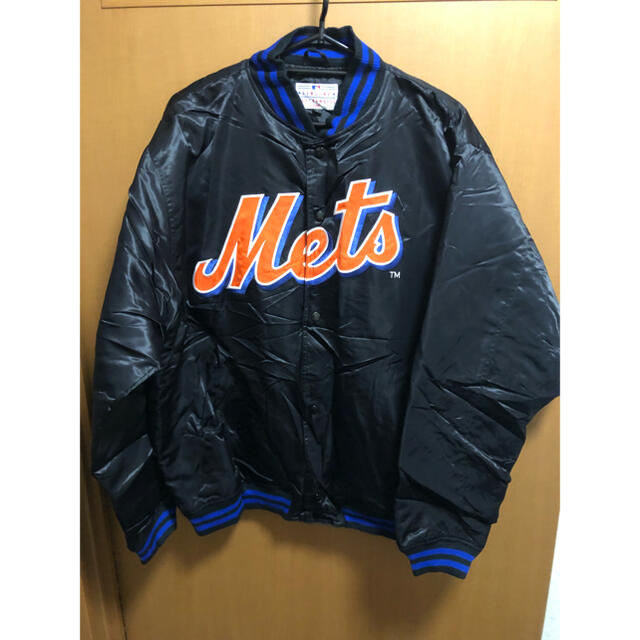 MLB メッツ スタジャン 未使用 Oサイズ SSK | フリマアプリ ラクマ