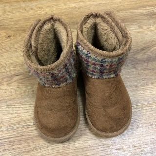 ハリスツイード(Harris Tweed)の子供　ブーツ　15センチ(ブーツ)