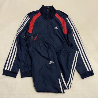 アディダス(adidas)のアディダス　ナイロンジャージ　上下セット　セットアップ　130(ジャケット/上着)