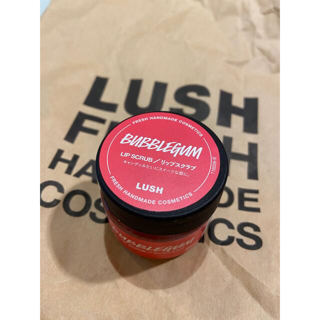 LUSH(ラッシュ)のLUSH リップスクラブ　バブルガム コスメ/美容のスキンケア/基礎化粧品(リップケア/リップクリーム)の商品写真