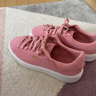 プーマ(PUMA)のPUMA スエードピンクスニーカー(スニーカー)