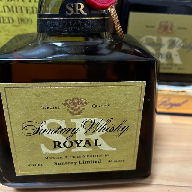 サントリー SUNTORY WHISKY ROYAL SR 2本セットの通販 by shop｜サントリーならラクマ